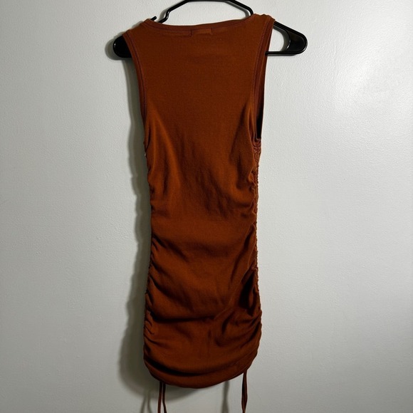 Good American Ruched Mini Tank Dress - Picture 3 of 6